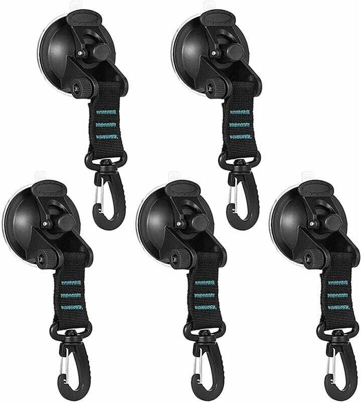 Robuster Vakuum-Saugnapf mit Haken, abnehmbare, starke Saugnapfhaken, Mehrzweck-Befestigungshaken, wiederverwendbar, für...