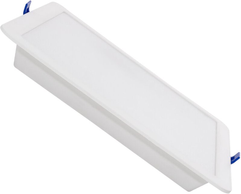 Efectoled - led Einbaustrahler flach 24W Eckig solid Ausschnitt 210x210 mm 4000K Dimmbar triac Neutralweiß