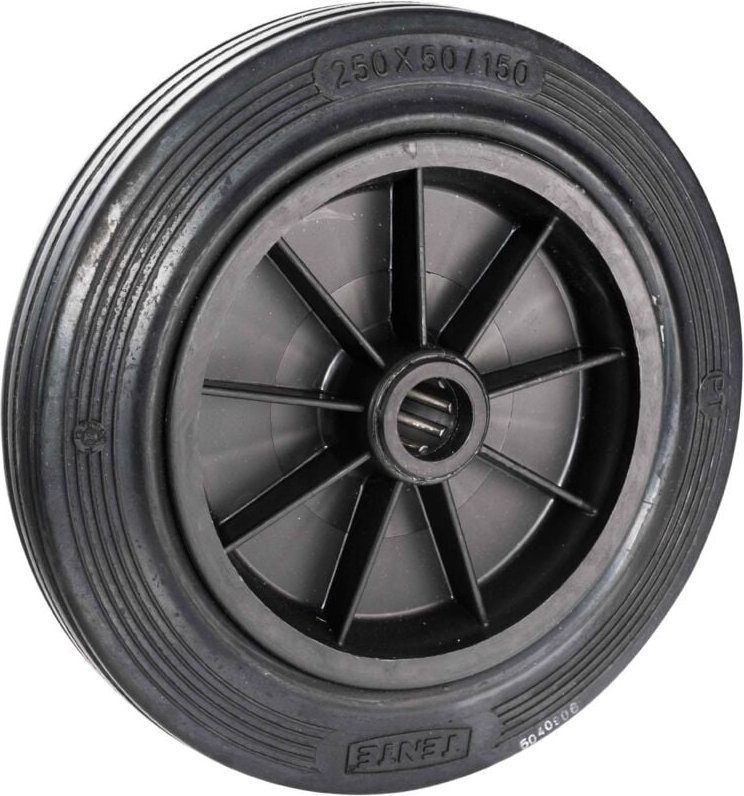 Vollrad Durchmesser 250 x 50 mm Achse von 25 mm