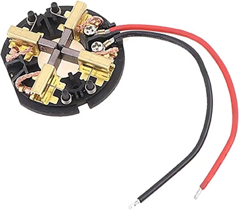 Anwendbare Kohlebürstenhalter-Baugruppe für Milwaukee M18 M12 2602-20 AEG 18-V-Akku-Bohrschrauber, Ersatzteile, 4 Kohleb...