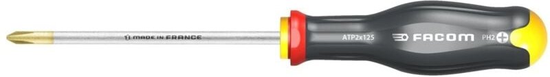 Protwist-Schraubendreher für Phillips ph 2x125 Kreuzschlitzschrauben – Facom Runde Klinge – ATP2X125