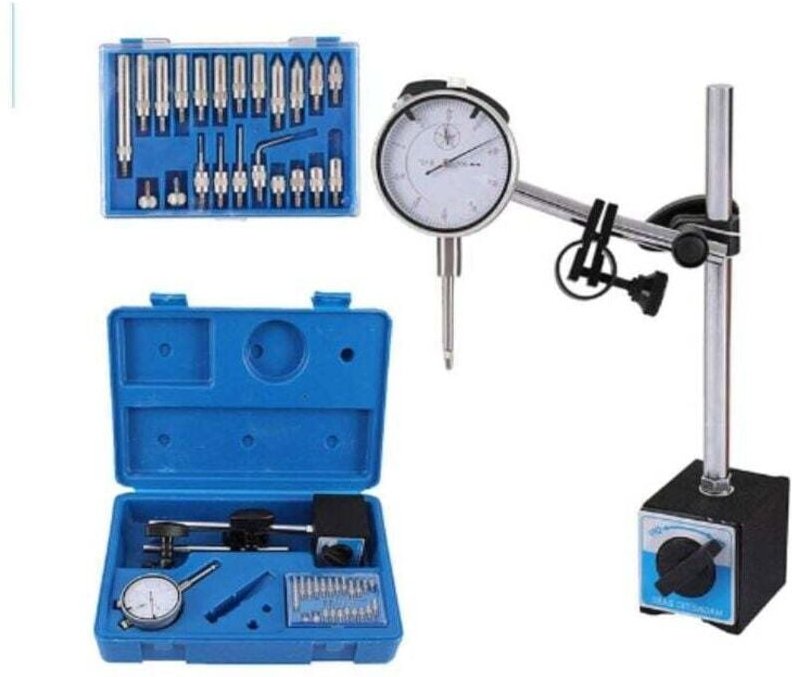 Magnetischer Komparatorsockel, Messbereich 10 / 0,01 mm, Packung mit 1 Magnetsockel