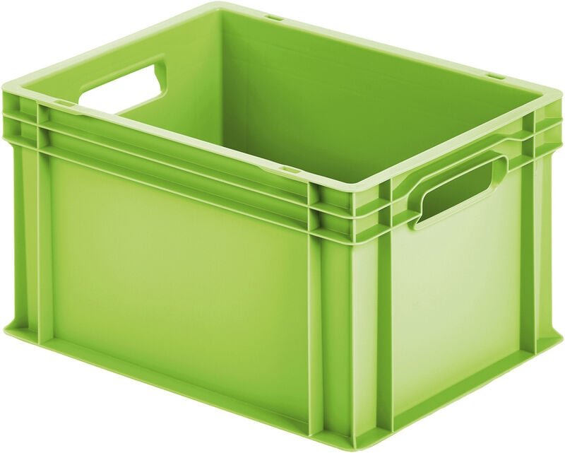 75041 Universal Kunststoffbox geschlossen (b x h x t) 400 x 235 x 300 mm Grün 1 St. - Alutec