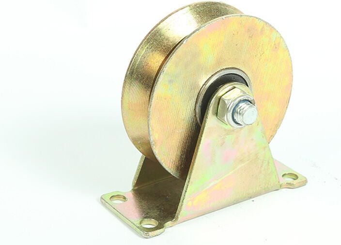 2-teilige Heberolle, U-Nut-Rad-Einzelrolle zum Heben, für Seile von Industriemaschinen