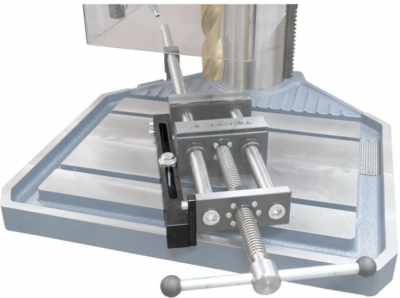 Alzmetall - ALZ120 Spannschiene passend zu Maschinenschraubstock, Bohrschraubstock