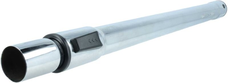 vhbw Staubsaugerohr kompatibel mit Kärcher T 9/1 Bp Pack Staubsauger - 35 mm Anschluss, 60 - 97 cm lang, Schwarz, Silber