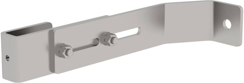 Günzburger Steigtechnik Wandhalter Edelstahl verstellbar 200 - 250 mm für Schachtleiter - 062022