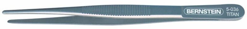 Bernstein - Tools for Electronics 5-036 Präzisionspinzette Stumpf, fein 145 mm