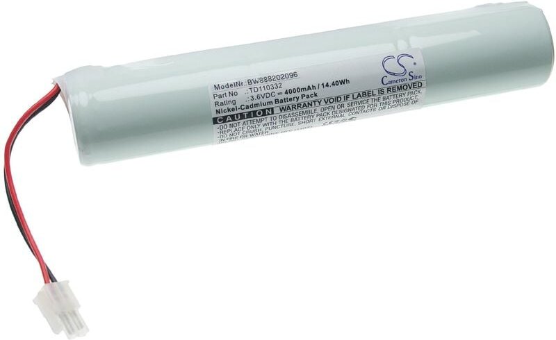 Vhbw - Akku kompatibel mit Schneider t-amb OVA58911, t-amb-e OVA58914, TD110333 Fluchtweg, Notfallbeleuchtung (4000mAh, ...
