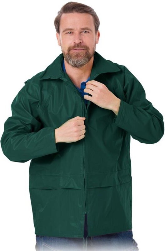 Thumbnail - Regenjacke Mit Kapuze Grün Kpnpz L - Kur Kpnpz L