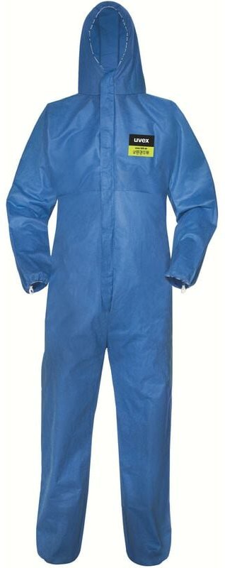 8997611 Overall Disposable Coveralls blau l - Uvex