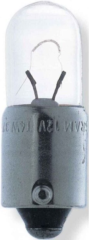 OSRAM Gluehlampe T4W 24V BA9s 3930