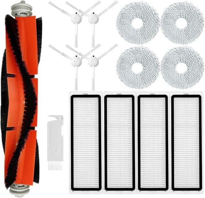 Für S10 +/S10 Plus Roboter Vakuum Ersatzteile Zubehör Wichtigsten Seite Pinsel Hepa-Filter Mopp Lappen Tuch