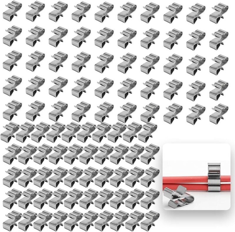 Solar-PV-Kabelklemmen, Kabelklemmen, für Solarpanel, Anhängerrahmen, PVC-Kabelklemmen, Kabel-Organizer für Photovoltaik-...