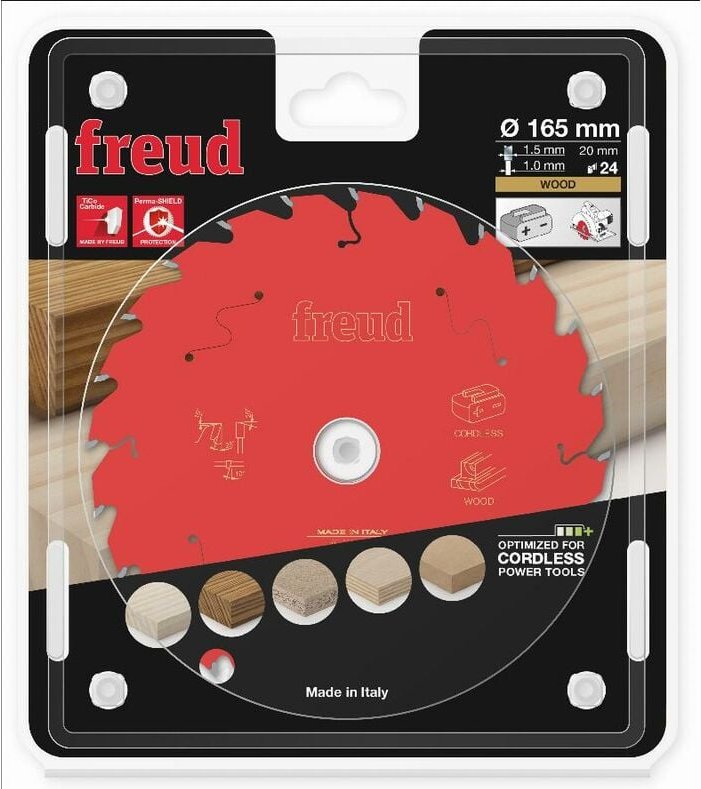 Sägeblatt für Akku-Handkreissäge Freud 165 1,45/1 AL20 Z24 ba 25° - F03FS10052 -FR07W010HC