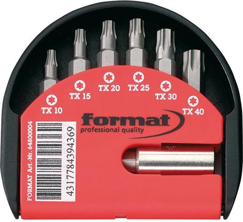 FORMAT Bit-Set 7-teilig Klapphalter