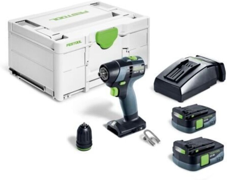 Akku-Bohrschrauber txs 12 2,5-Plus inkl. 2x 12V 2,5 Ah Akku - Festool