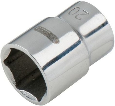 Edelstahl 1/4' 6kant-Stecknuss, 5mm