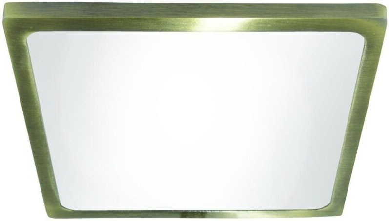 Led Downlight 8W square kaju leder Cristalrecord 02-656-08-006