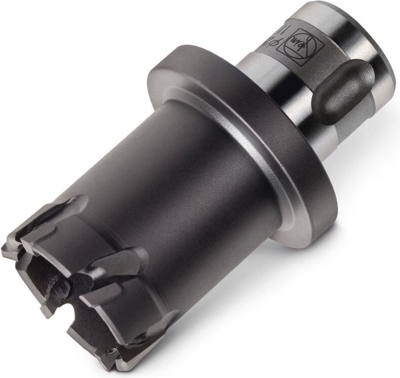 HM-Kernbohrer TiAIN-beschichtet, mit QuickIN PLUS-Aufnahme, Bohr-Ø 14 mm, Schnitttiefe 20 mm - Fein