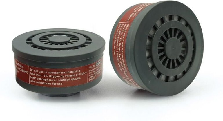 EDM - Packung mit 2 Filtern mit a1p3-Gewinde Stahlpro