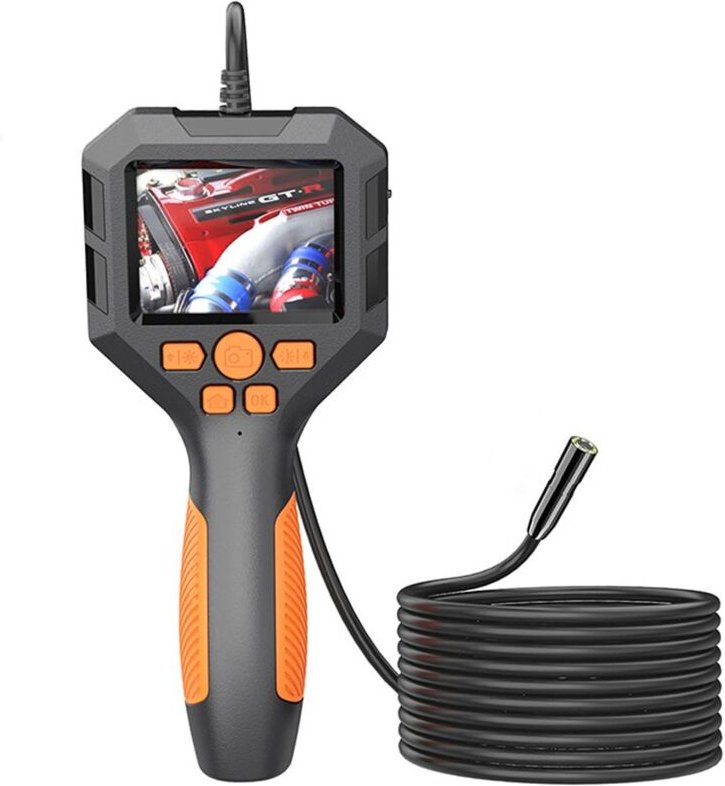 Jusch - Inspektionskamera, Full hd, 5m, IP68, schwarz