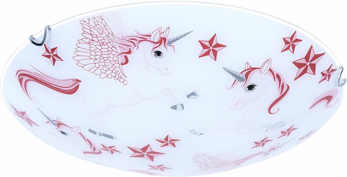 Einhorn Decken Leuchte Fernbedienung Kinder Zimmer Lampe dimmbar im Set inkl. rgb led Leuchtmittel