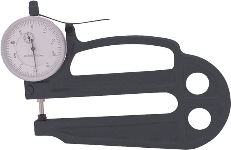 Dickenmessgerat mit Messuhr 0-10 mm Fervi m055/120