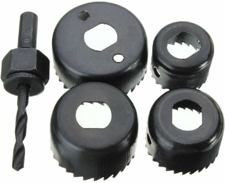 Trade Shop Traesio - Trade Shop - punta trapano per foro set 5 pz frese frese frese frese to cyrcular tazzo für legno pl...