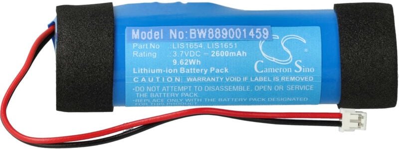 Vhbw - 1x Akku Ersatz für Sony LIS1654, LIS1441, LIS1651 für Controller (2600 mAh, 3,7 v, Li-Ion)