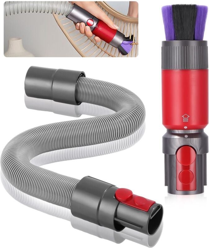 Kratzfreie Staubbürste, Staubsaugerzubehör für Dyson Outsize, V15, V10, V11, V7, V8, kratzfeste Bürste, effektive Staubs...