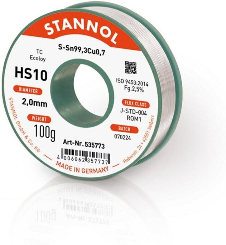 Stannol - Radiolot Nr.940047SB 100g