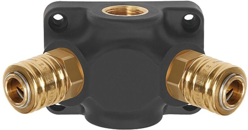 Endvert.dose G3/4, 2 Stand.kuppl. NW7,2, max. 15bar Luft - Riegler