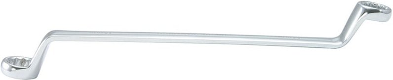 CHROMEplus Doppel-Ringschlüssel, gekröpft, 1'x1.1/8'