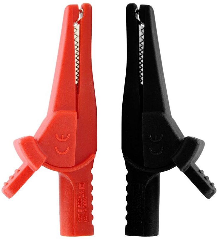 Dolaso - AC285-2 Multimeter-Krokodilklemmen Sicherheits-Krokodilklemme Kompatibel mit Fluke-Phasenrotationsanzeiger zur ...