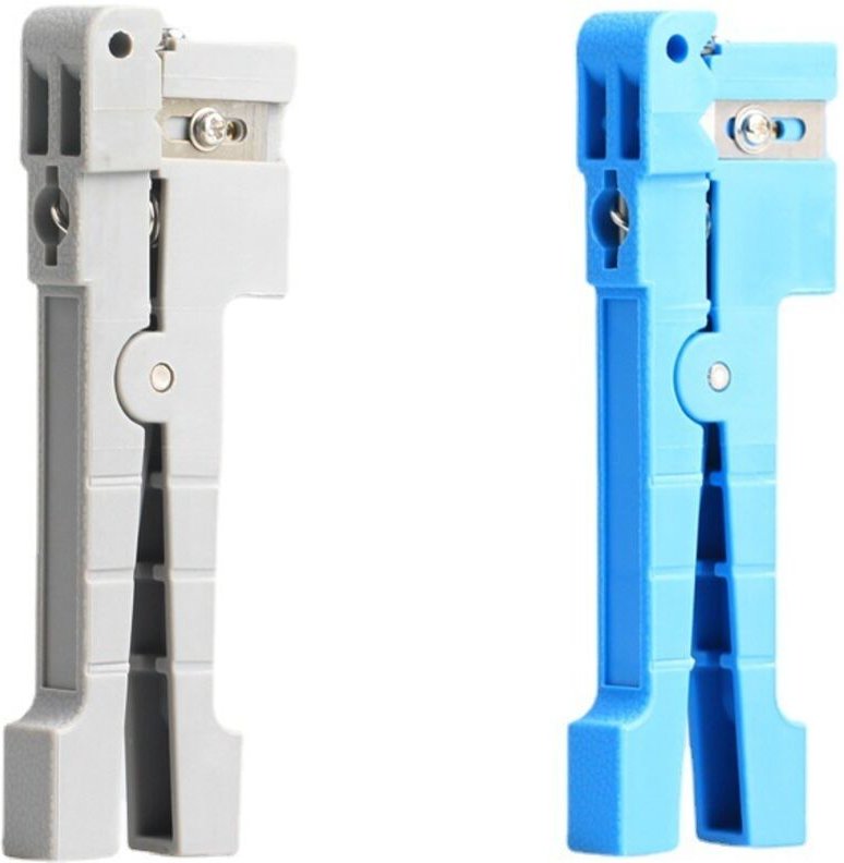 Glasfaser-Abisolierzange, Glasfaser-Abisolierzange, Koaxialkabel-Abisolierzange für Heimwerkerbedarf 45-162