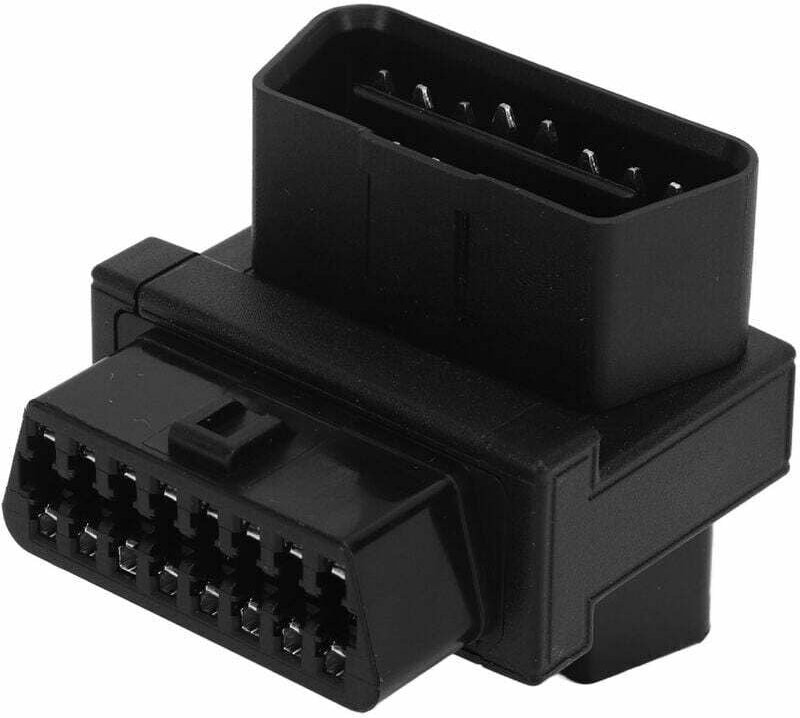 KZQ OBD2 16-poliger Stecker auf 2 Buchsen-Splitter-Anschlüsse, Plug-and-Play für Diagnoseerweiterung