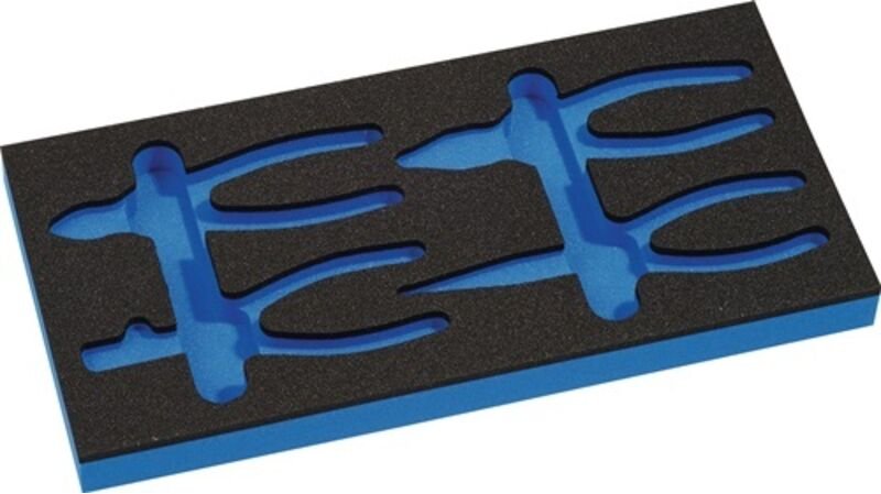 Thumbnail - Knipex - Werkzeugmodul Leereinlage 1/3-Modul h. 30 mm 4000 871 293, 4-teilig