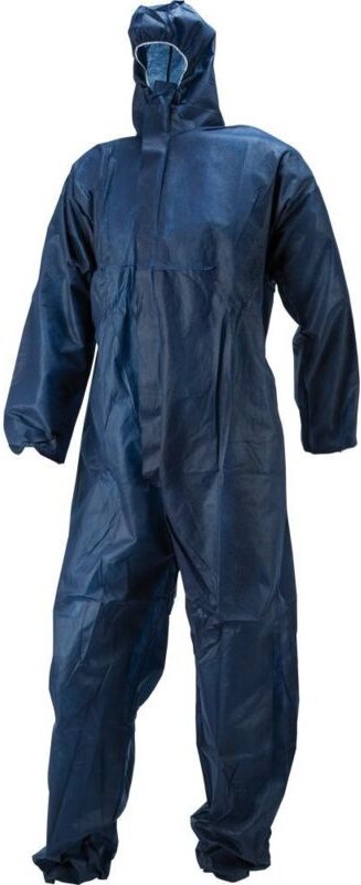 Einweg-Schmutzanzug Basic Fortis Gr. XL blau