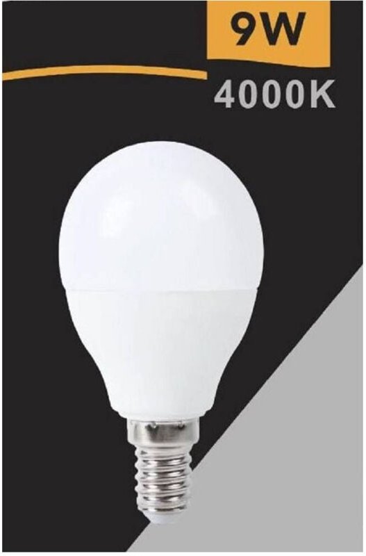Trade Shop Traesio - Trade Shop - lampe led globo G45 E14 9W cold luce 6500K calda 3000K natur 4000K G45T-9W -