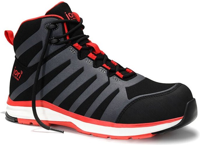 jori Sicherheitsstiefel joRAPID black-red Mid ESD S3, Gr. 44