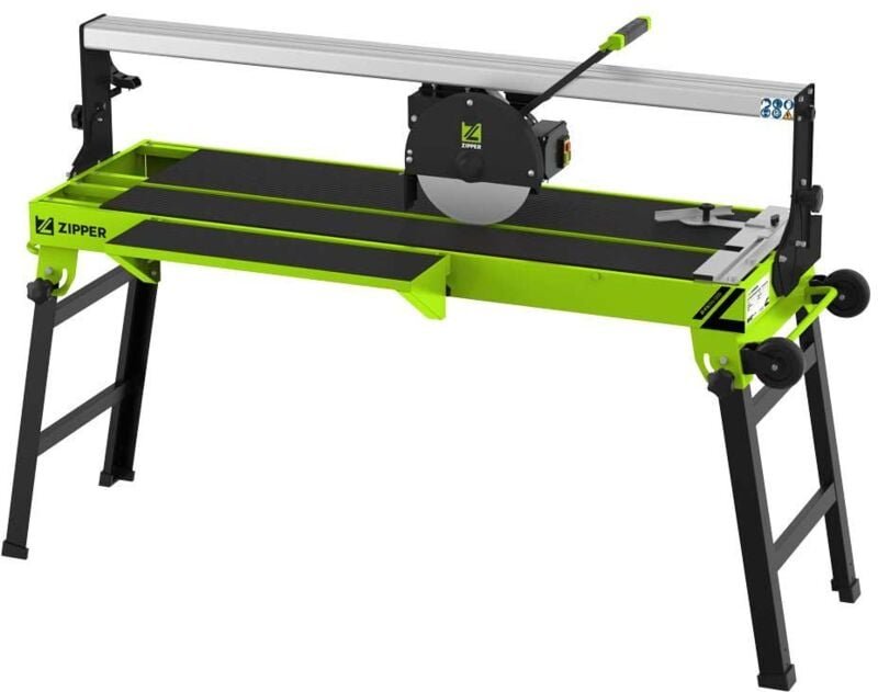 Zipper - Elektrischer fliesenschneider mit wasserbank 120cm zi-fs250-1200