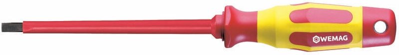 Schraubendreher vde Schlitz 3,5x0,6x100 mm - Wemag