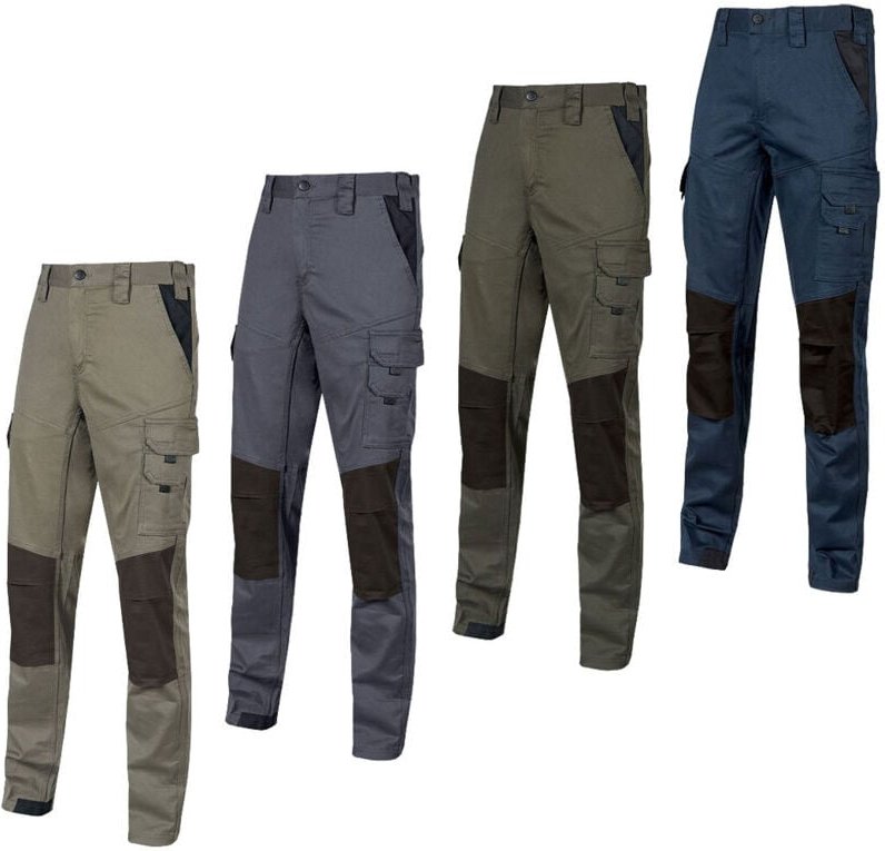 U-Power Majo Arbeitshose - M - Grüne