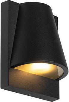 Industrielle Außenwandleuchte schwarz IP44 - Femke