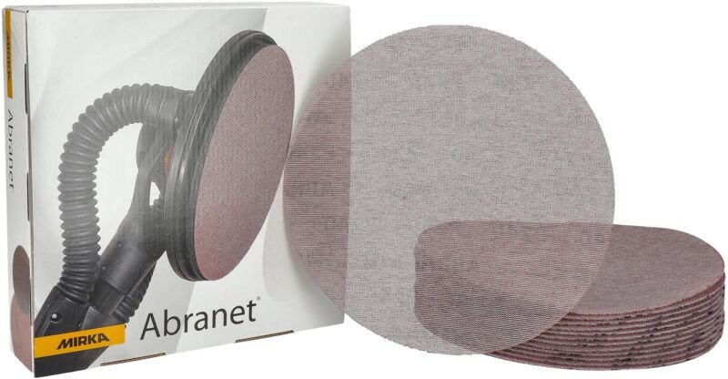 Abranet ø 225 mm Grip Schleifstreifen P80/P120/P240, 25 Stück je nach Wahl, Körnung: K240 Körnung, Packungsinhalt: 25 St...