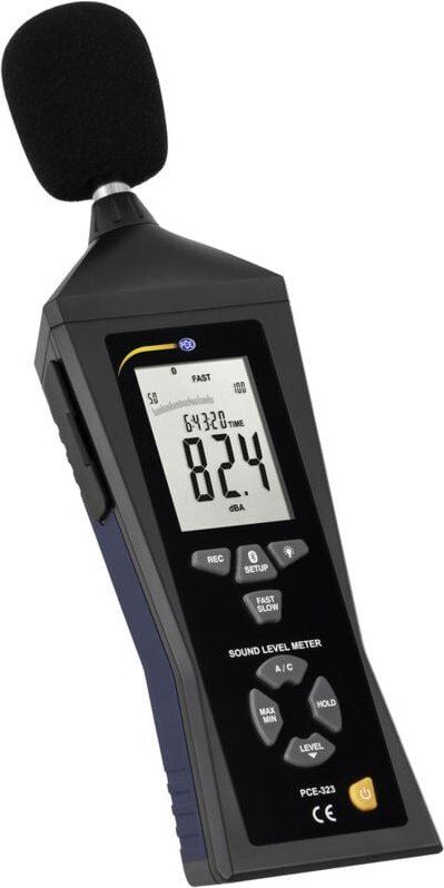 Schallpegel-Messgerät Datenlogger PCE-323 30 - 130 dB 30 Hz - 8 kHz usb, Bluetooth® - Pce Instruments