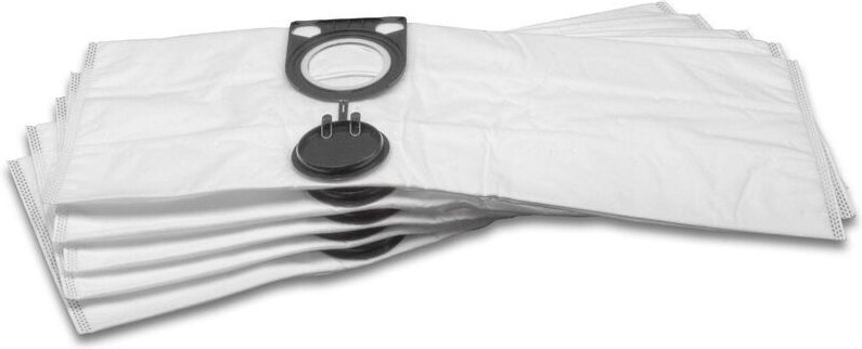 vhbw 5x Staubsaugerbeutel Ersatz für Metabo 631629000, 631754000 für Staubsauger - Mikrovlies, Weiß