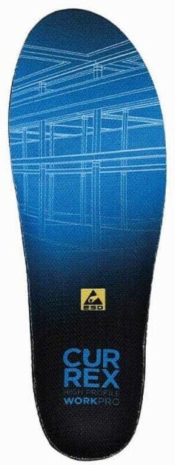 Ganzflächige Einlegesohle currex work Pro Low Gr. 40-41