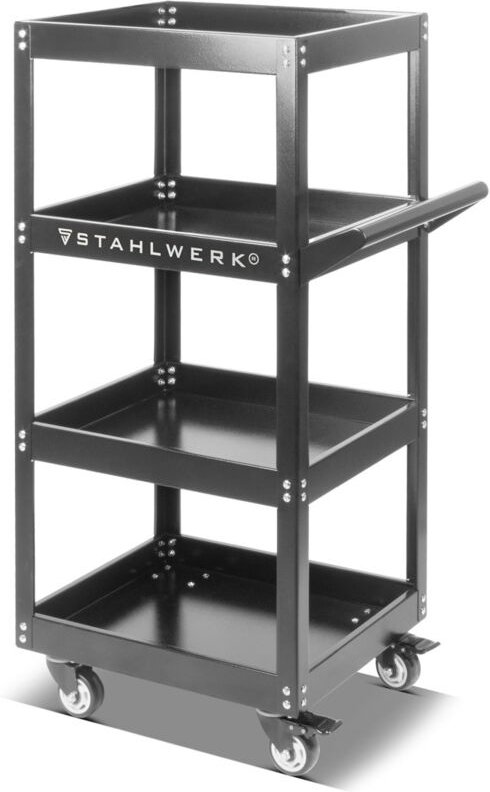STAHLWERK Werkzeugwagen ST-1100 Rollwagen Montagewagen Etagenwagen